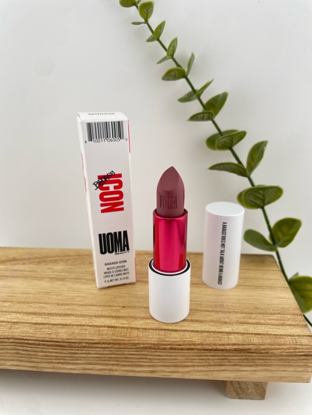 UOMA | “Miriam” | Icon | Concentrated Matte Lipstick (Brand New)